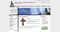 Desktop Screenshot of laufamholz-evangelisch.de